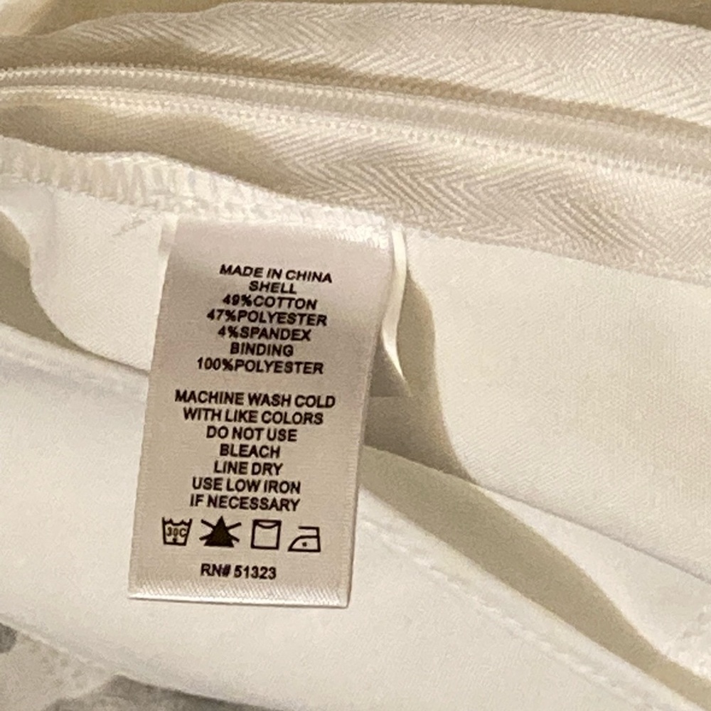 NWT 1 state essential shorts in new ivory size 10 - Picture 5 of 6